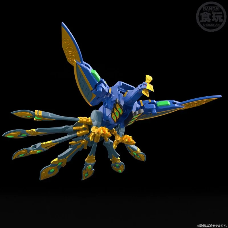 [Pre Order 02/2570] Bandai SMP (Shokugan Modeling Project) Power Animal Series Extra GaoPeacock & GaoCobra 4570117926228