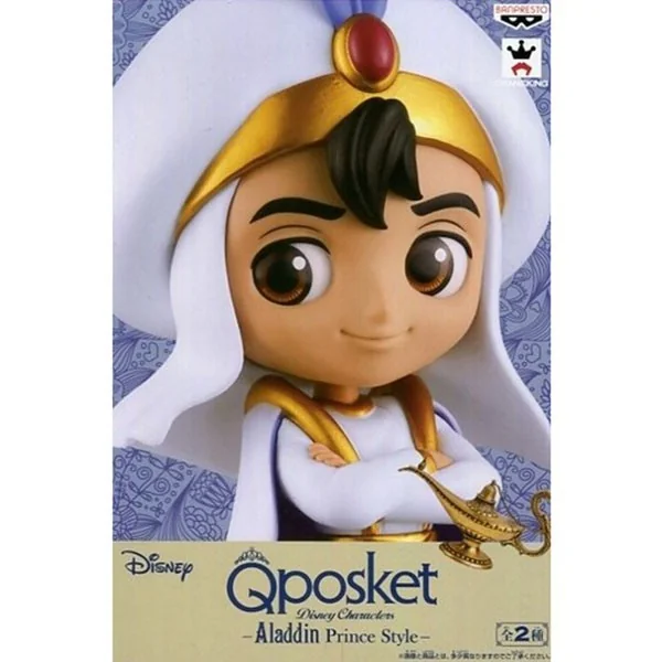 Banpresto Q Posket Disney Characters : Aladdin Prince Style B:Pastel Color - Ver B ชุดขาว 4983164359060 (Figure) Banpresto Q Posket Disney Characters : Aladdin Prince Style B:Pastel Color - Ver B ชุดขาว 4983164359060 (Figure)