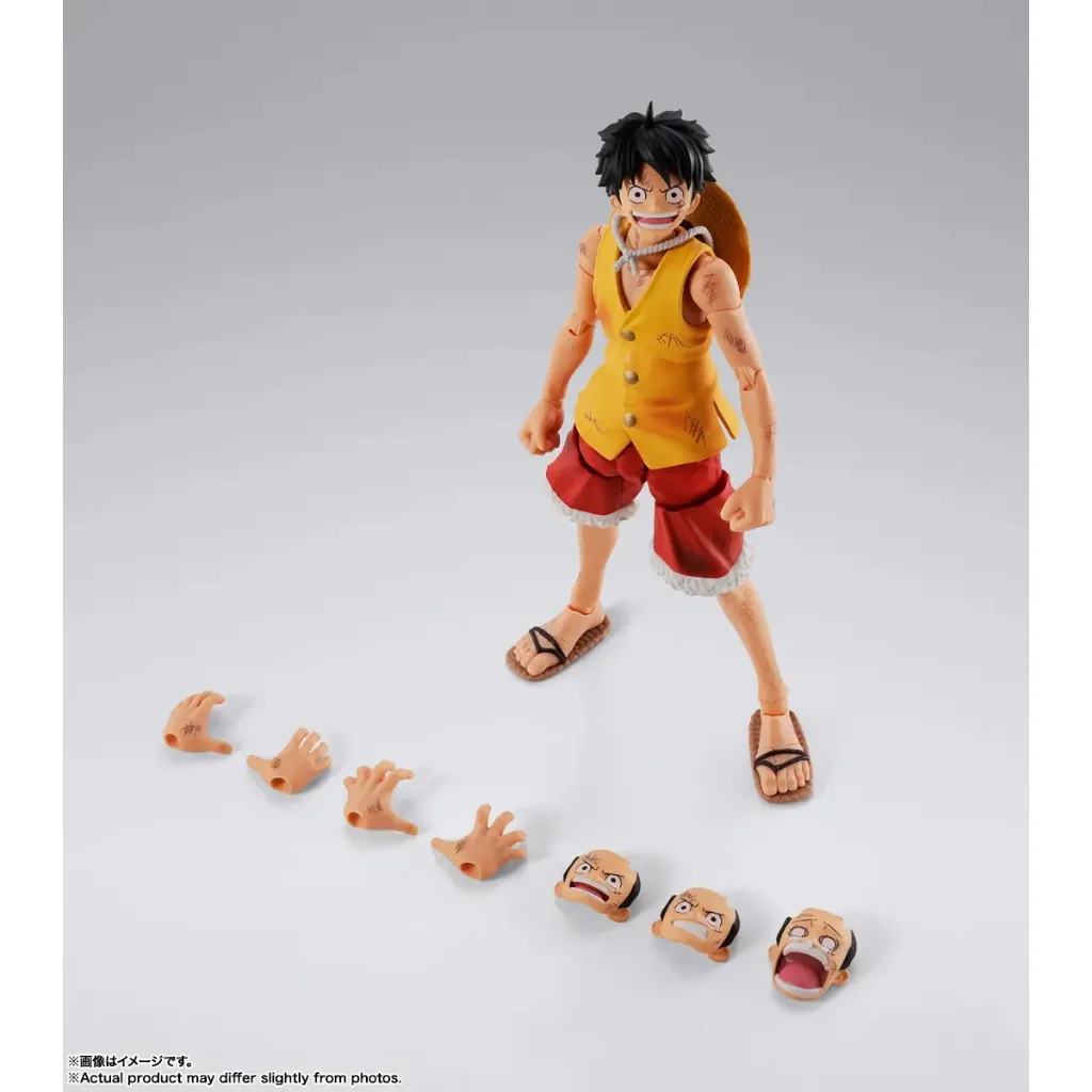 Bandai S.H.Figuarts Monkey D. Luffy Marineford 4573102692979 (Action Figure)