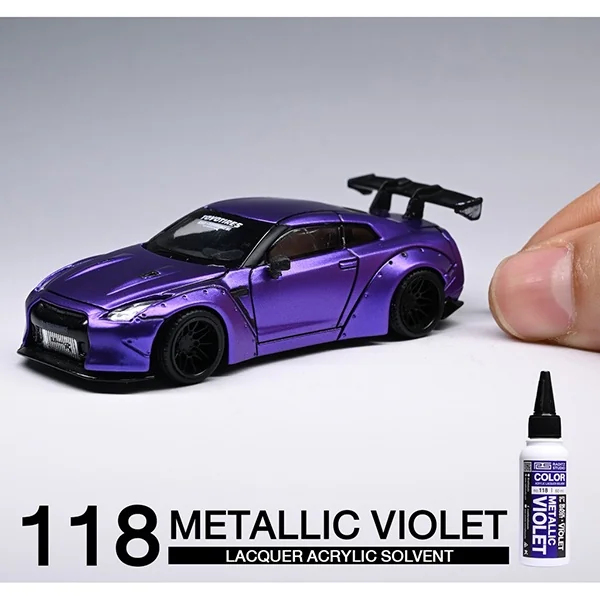 Raditz Studio RS 118S Metallic Violet 60 ml (General Effect) 8858878601188 (สี) Raditz Studio RS 118S Metallic Violet 60 ml (General Effect) 8858878601188 (สี)
