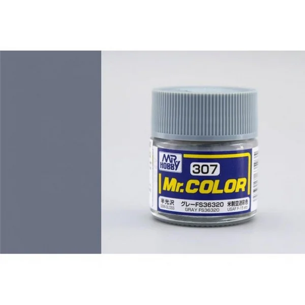 Mr.Hobby Mr.Color C307 Gray FS26320 Semi-Gloss (10ml) 4973028635935 (สี)