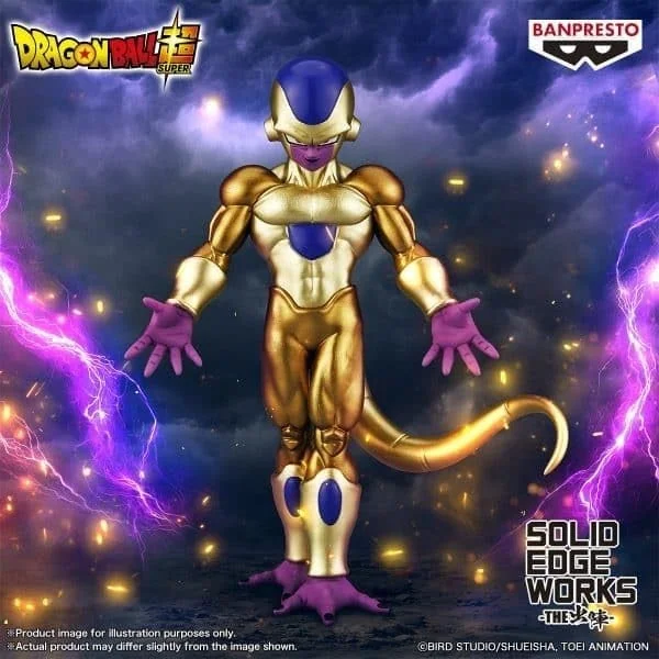 Banpresto Dragon Ball Super Super Solid Edge Works Golden Frieza 4573102717207 (Figure)