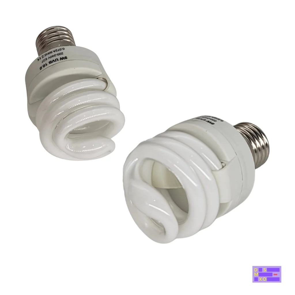 LUCKY HERP Mini UVB 10.0 (9W) หลอดไฟสัตว์เลื้อยคลานทะเลทราย ขั้วเกลียว E27 ประหยัดพลังงาน (สำหรับเต่าบก ซูลคาต้า เบี๊ยดดราก้อน กิ้งก่าทะเลทราย) LUCKY HERP Mini UVB 10.0 (9W) หลอดไฟสัตว์เลื้อยคลานทะเลทราย ขั้วเกลียว E27 ประหยัดพลังงาน (สำหรับเต่าบก ซูลคาต้า เบี๊ยดดราก้อน กิ้งก่าทะเลทราย)