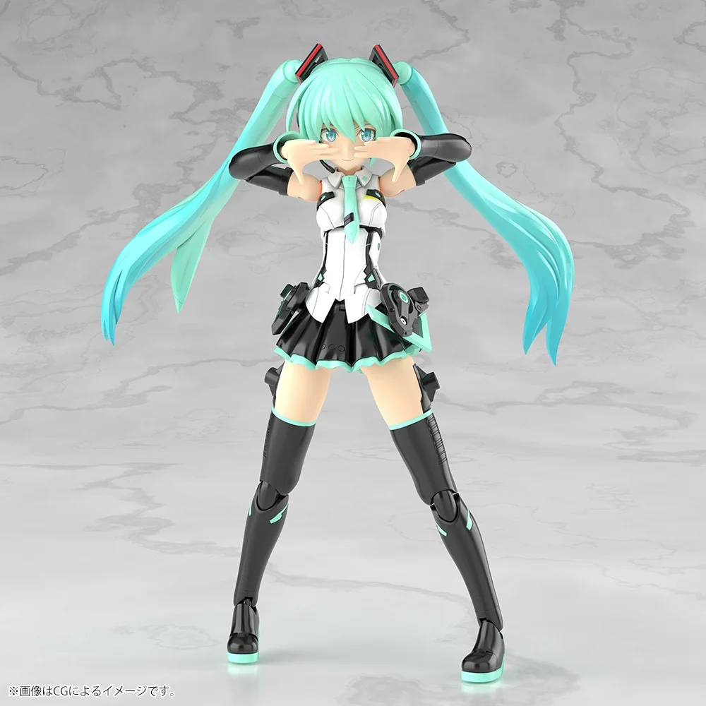 [Pre Order 11/2569] Kotobukiya Grande Scale Frame Music Girl Hatsune Miku With Bonus 4934054084944 (Plastic Model)