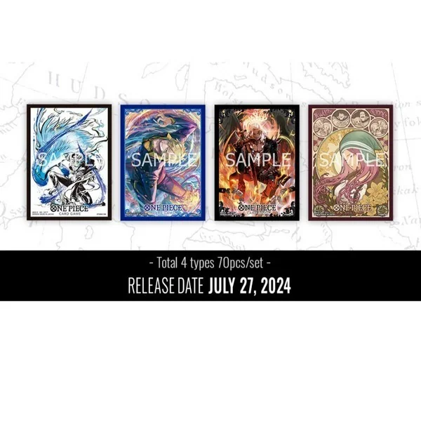 Bandai One Piece Card Game Sleeves Limited Vol.2 Sanji ซองใส่การ์ด (70 ซอง) 4582769707261 (การ์ดวันพีช)