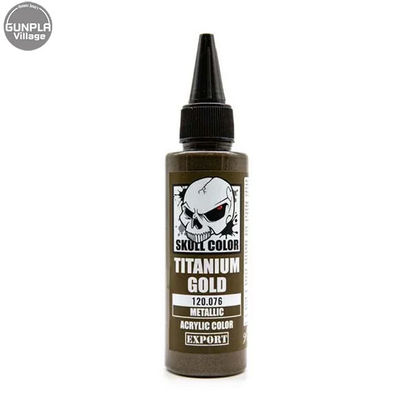 Skull Color 120.076 Titanium Gold 60 ml (Metallic) Skull Color 8853100903762 (สี) Skull Color 120.076 Titanium Gold 60 ml (Metallic) Skull Color 8853100903762 (สี)