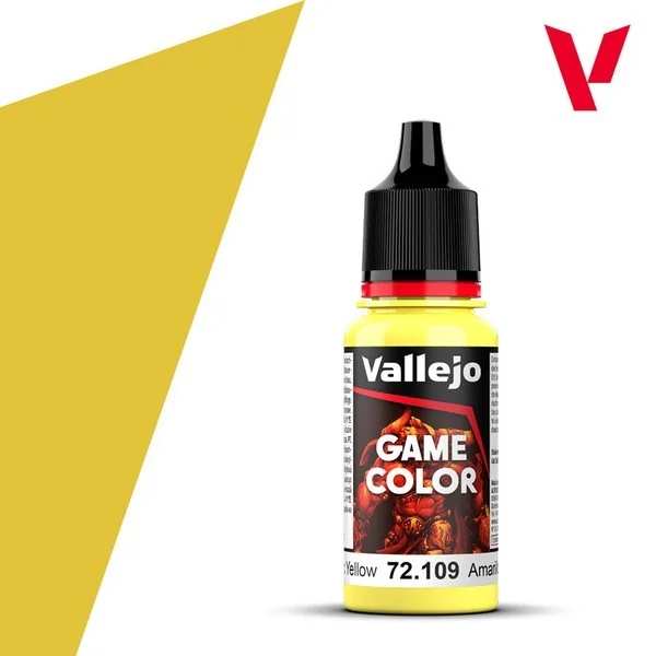 Vallejo Game Color 72.109 Toxic Yellow 18 ml 8429551721097 (สี) Vallejo Game Color 72.109 Toxic Yellow 18 ml 8429551721097 (สี)