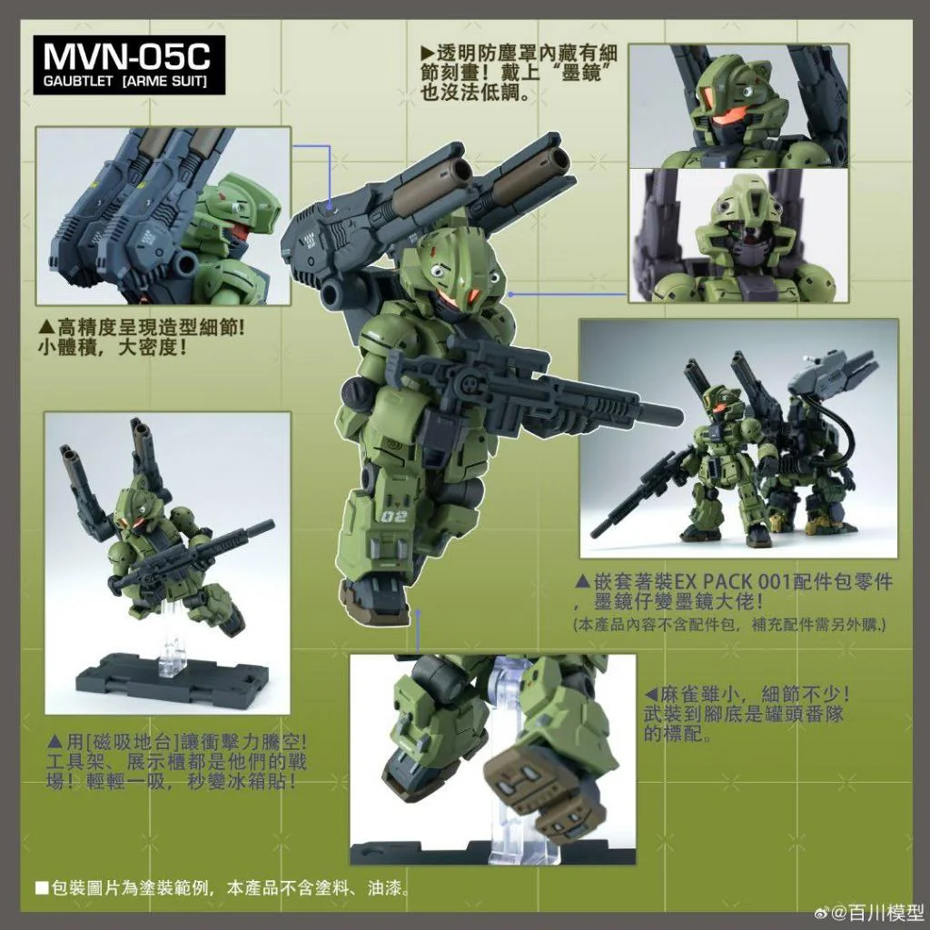 (ครบ 3) Baichuan Model Canned Squad Unit Blockade Division Set (Chariot General/Gauntlet/Barking Hound) BlockadeDivision (ครบ 3) Baichuan Model Canned Squad Unit Blockade Division Set (Chariot General/Gauntlet/Barking Hound) BlockadeDivision