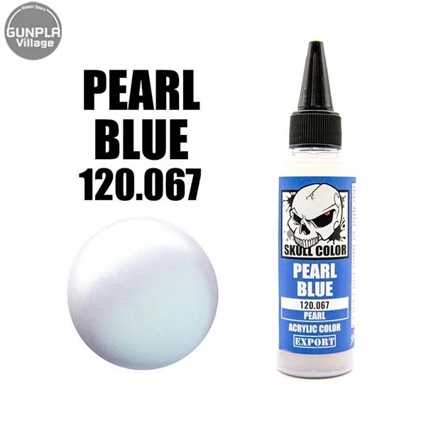 Skull Color 120.067 Pearl Blue 60 ml (Pearl) Skull Color 8853100903670 (สี) Skull Color 120.067 Pearl Blue 60 ml (Pearl) Skull Color 8853100903670 (สี)