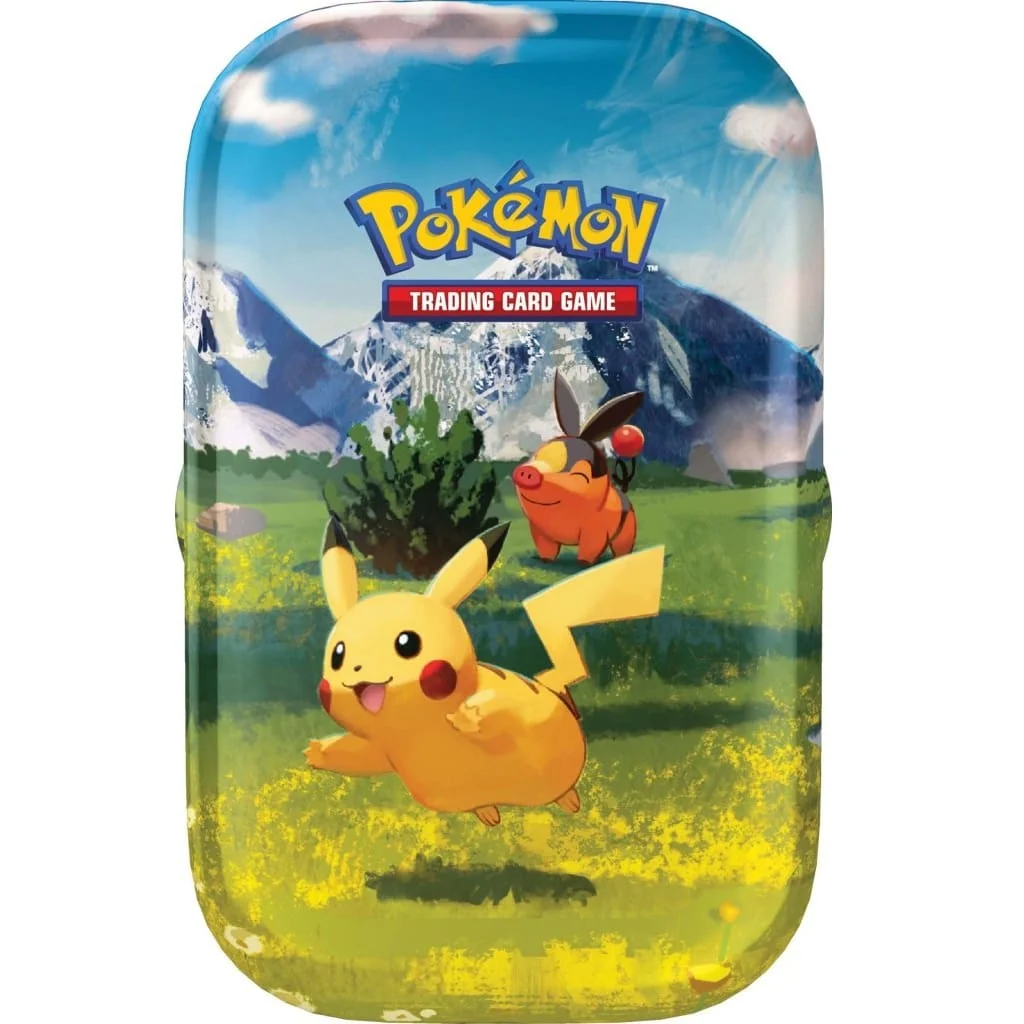 Pokemon ENG Mega Evolution Ascended Heroes Mini Tin Pikachu & Tepig 196214141308A (การ์ดโปเกมอน) Pokemon ENG Mega Evolution Ascended Heroes Mini Tin Pikachu & Tepig 196214141308A (การ์ดโปเกมอน)