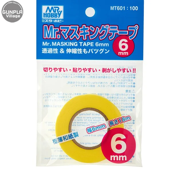 Mr.Hobby MR.MASKING TAPE 6mm MT601 4973028929393 (Tool) Mr.Hobby MR.MASKING TAPE 6mm MT601 4973028929393 (Tool)