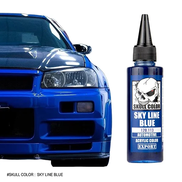 Skull Color 120.113 Skyline Blue 60 ml [Automotive] 8853100901133 (สี)