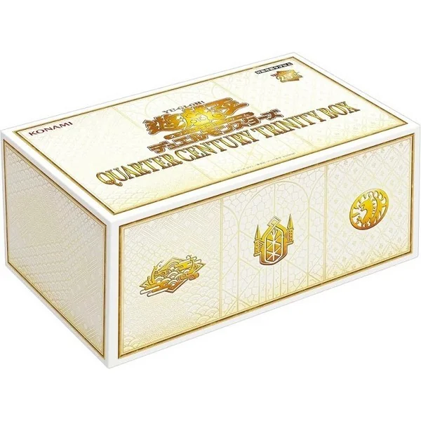 Konami Yu-Gi-Oh! Duel Monsters Quarter Century Trinity Box (QCTB-JP) 4988602177763 (การ์ดยูกิ) Konami Yu-Gi-Oh! Duel Monsters Quarter Century Trinity Box (QCTB-JP) 4988602177763 (การ์ดยูกิ)