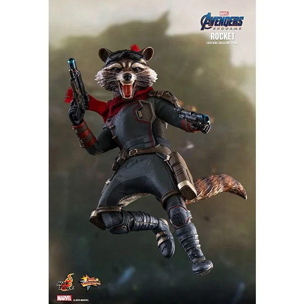Hot Toys MMS548 Rocket : Avengers Endgame - 1/6 Scale MMS548 (Action Figure) Hot Toys MMS548 Rocket : Avengers Endgame - 1/6 Scale MMS548 (Action Figure)