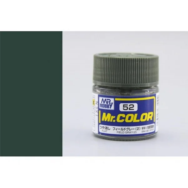Mr.Hobby Mr.Color C52 Field Gray (2) Flat (10ml) 4973028635102 (สี) Mr.Hobby Mr.Color C52 Field Gray (2) Flat (10ml) 4973028635102 (สี)