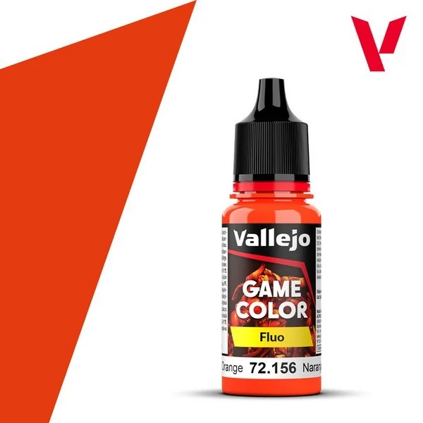 Vallejo Game Color Fluo 72.156 Fluorescent Orange 18 ml 8429551721561 (สี) Vallejo Game Color Fluo 72.156 Fluorescent Orange 18 ml 8429551721561 (สี)