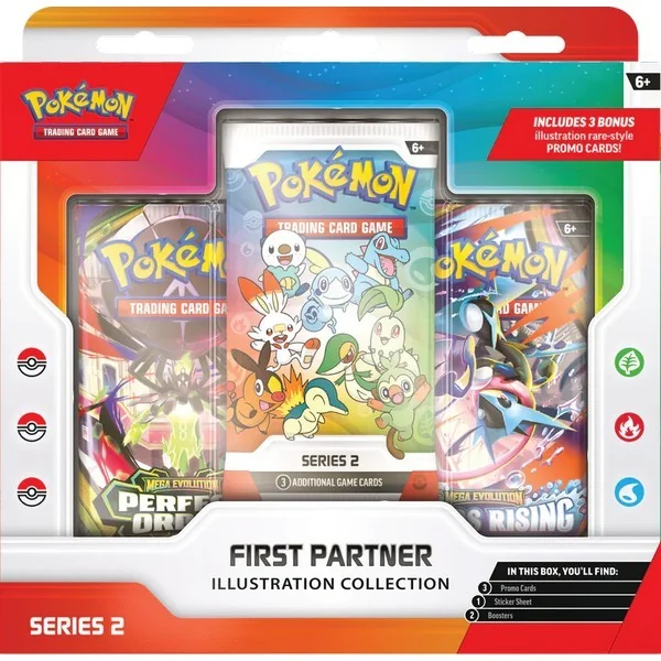 Pokemon ENG First Partner Illustration Collection Series 2 196214155978 (การ์ดโปเกมอน)