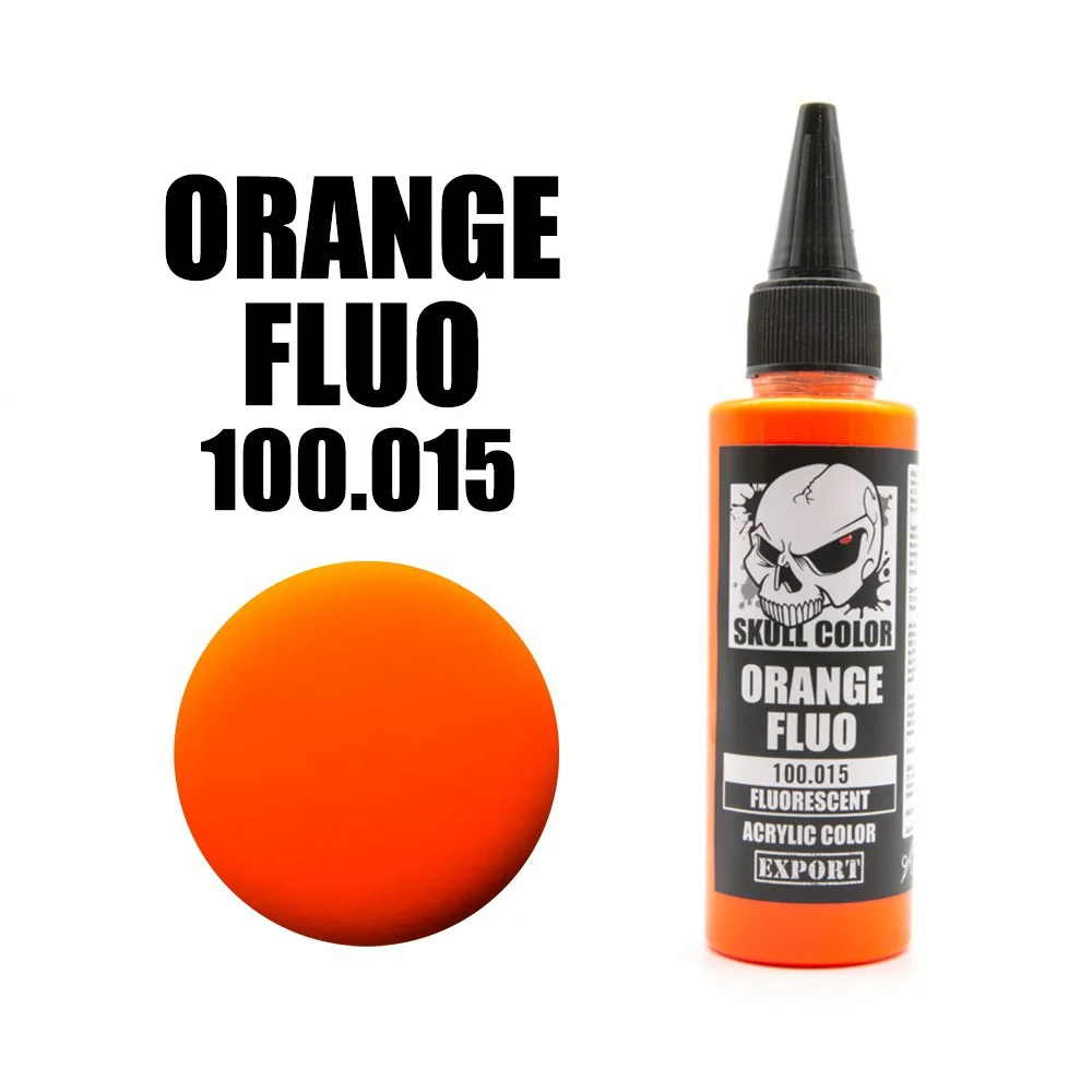 Skull Color 100.015 Orange Fluo 60 ml (Fluorescent) 8853100903151 (สี) Skull Color 100.015 Orange Fluo 60 ml (Fluorescent) 8853100903151 (สี)