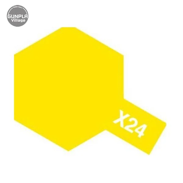 Tamiya Enamel Color 80024 X-24 Clear Yellow (Gloss Clear) 4950344066964 (สี) Tamiya Enamel Color 80024 X-24 Clear Yellow (Gloss Clear) 4950344066964 (สี)