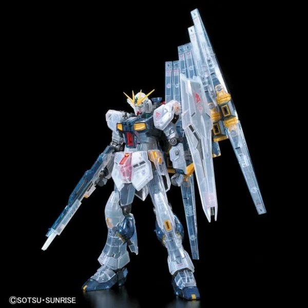 Bandai (กล่องไม่สวย) RG Nu Gundam (Clear Color) 4573102606150 (Plastic Model) Bandai (กล่องไม่สวย) RG Nu Gundam (Clear Color) 4573102606150 (Plastic Model)