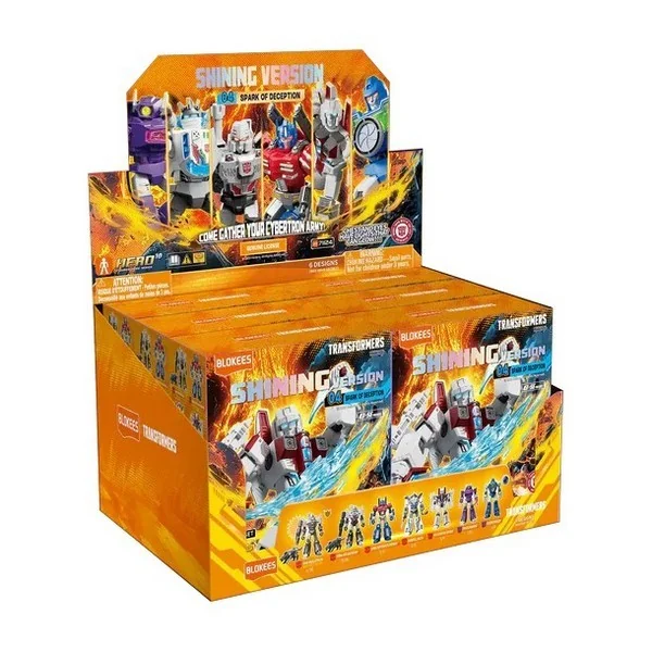 Blokees (สุ่ม 1 / จาก 7 แบบ) Transformers 71124 Shining Version 04 Spark of Deception 810181531138 (Figure) Blokees (สุ่ม 1 / จาก 7 แบบ) Transformers 71124 Shining Version 04 Spark of Deception 810181531138 (Figure)