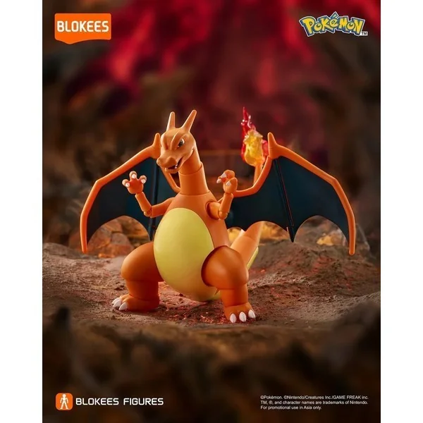 Blokees Pokemon 74104 Pokemon Classic Edition CV-L Charizard 810181530391 (Plastic Model) Blokees Pokemon 74104 Pokemon Classic Edition CV-L Charizard 810181530391 (Plastic Model)