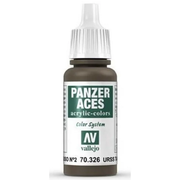Vallejo Panzer Aces 70.326 Russian Tanker II 17 ml 8429551703260 (สี) Vallejo Panzer Aces 70.326 Russian Tanker II 17 ml 8429551703260 (สี)