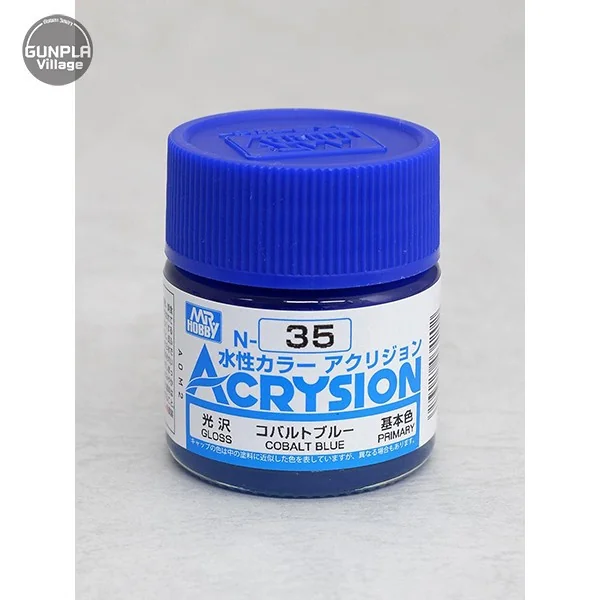 Mr.Hobby MR.ACRYSION COLOR N-35 COBALT BLUE 4973028034202 (สี) Mr.Hobby MR.ACRYSION COLOR N-35 COBALT BLUE 4973028034202 (สี)