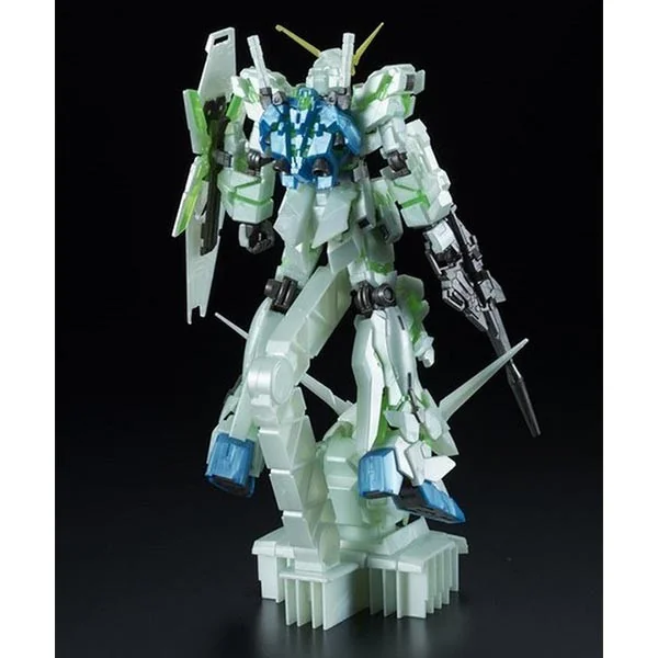 Bandai HG Unicorn Gundam (Destory Mode) + Head Display Base The Final Battle Ver 4549660112396 (Plastic Model)