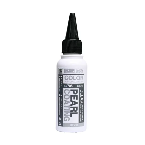 Raditz Studio RS PL705S Pearl Coating Silver 60 ml (General Effect) 8858878607058 (สี) Raditz Studio RS PL705S Pearl Coating Silver 60 ml (General Effect) 8858878607058 (สี)