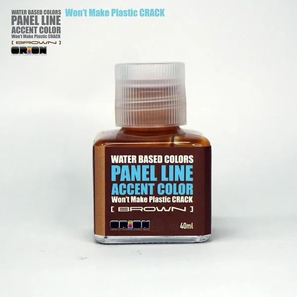 ORION Panel Line Water Based Colors (Brown) 40 ml 8853100904332 (Tool) ORION Panel Line Water Based Colors (Brown) 40 ml 8853100904332 (Tool)