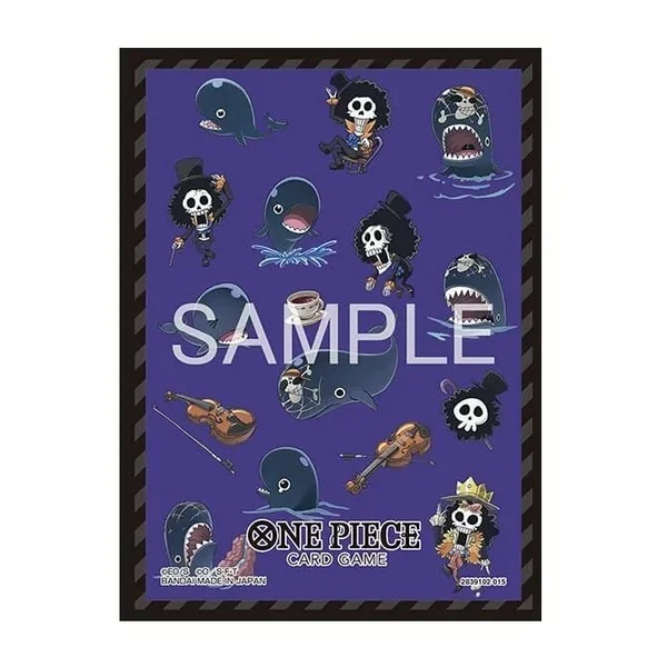 Bandai One Piece Card Game Sleeves Vol.14 Brook & Laboon 4582769966255 (การ์ดวันพีช) Bandai One Piece Card Game Sleeves Vol.14 Brook & Laboon 4582769966255 (การ์ดวันพีช)