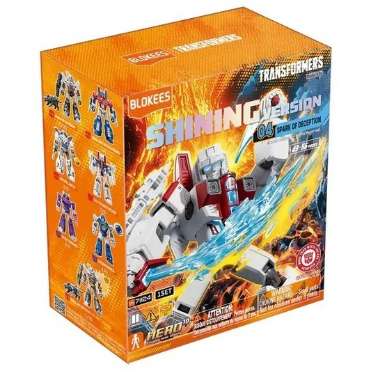 Blokees (สุ่ม 1 / จาก 7 แบบ) Transformers 71124 Shining Version 04 Spark of Deception 810181531138 (Figure) Blokees (สุ่ม 1 / จาก 7 แบบ) Transformers 71124 Shining Version 04 Spark of Deception 810181531138 (Figure)