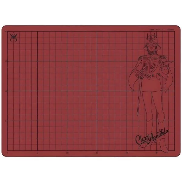 Sunstar Cutter Mat A4 Char Aznable 4901770777344 (แผ่นรองตัด) Sunstar Cutter Mat A4 Char Aznable 4901770777344 (แผ่นรองตัด)