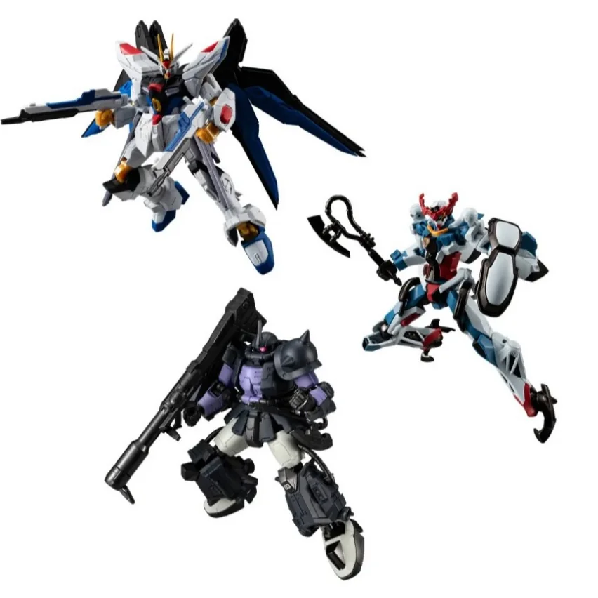 Bandai (ครบ Set 7 กล่อง) Gundam G Frame FA 08 (76 - 78) 4570117922923 (Plastic Model)