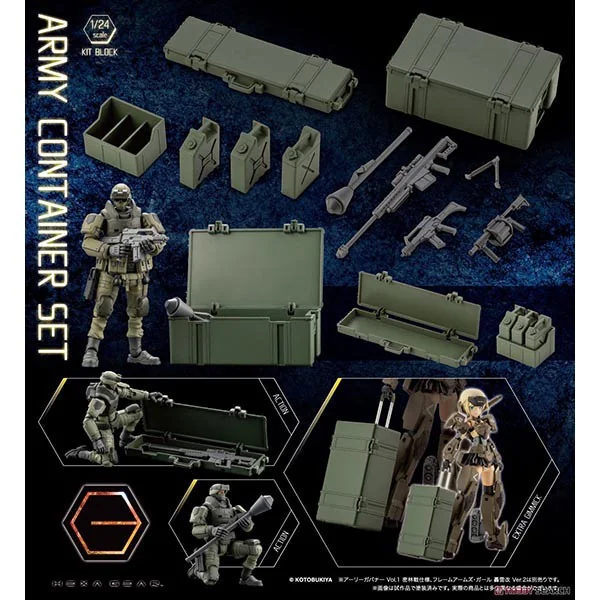 Kotobukiya Hexa Gear Army Container Set 4934054017935 (โมเดลประกอบ) Kotobukiya Hexa Gear Army Container Set 4934054017935 (โมเดลประกอบ)