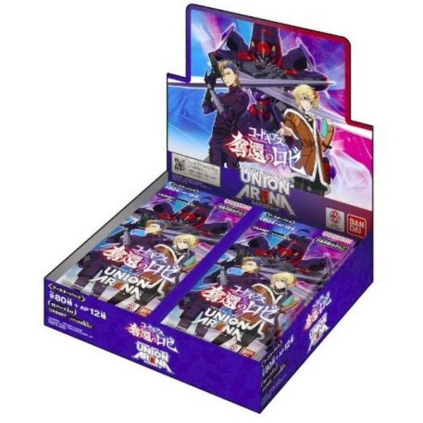 Bandai Union Arena Booster Box UA34BT Code Geass Roze of Recapture แบบกล่อง (16 ซอง) 4582769796616 (การ์ด) Bandai Union Arena Booster Box UA34BT Code Geass Roze of Recapture แบบกล่อง (16 ซอง) 4582769796616 (การ์ด)