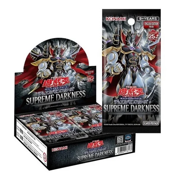 Konami Yu-Gi-Oh! Asia English - Supreme Darkness (SUDA-AE) แบบกล่อง (30 ซอง) 4988602178173 (การ์ดยูกิ)