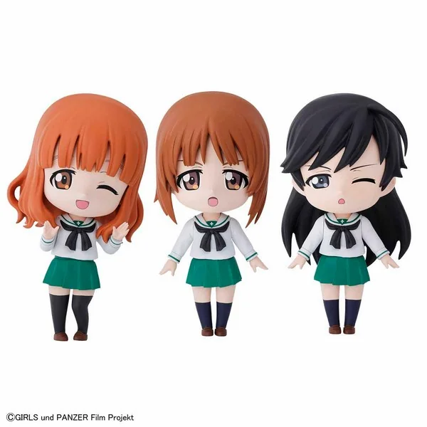 Bandai Petiture-rise Girls und Panzer Miho , Saori , Hana Set 4549660176206 (Plastic Model) Bandai Petiture-rise Girls und Panzer Miho , Saori , Hana Set 4549660176206 (Plastic Model)