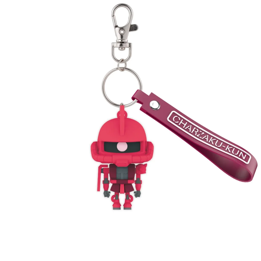 Bandai CharZaku-Kun 3D Rubber Mascot Keychain 4573102683823 (Keychain) Bandai CharZaku-Kun 3D Rubber Mascot Keychain 4573102683823 (Keychain)