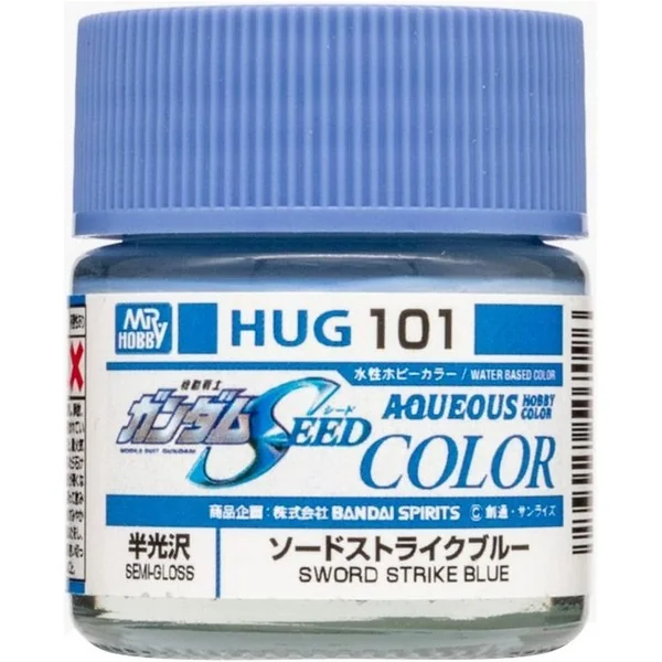 Mr.Hobby Aqueous Gundam Color HUG101 SEED Sword Strike Blue 10ml 4973028507096 (สี) Mr.Hobby Aqueous Gundam Color HUG101 SEED Sword Strike Blue 10ml 4973028507096 (สี)