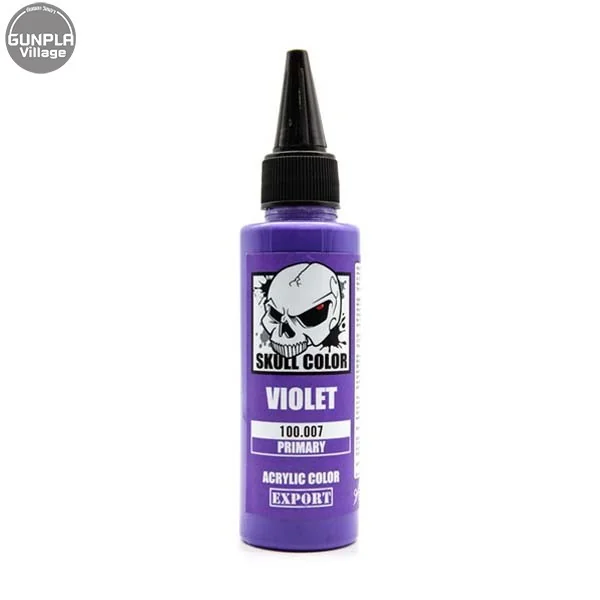 Skull Color 100.007 Violet 60 ml (Primary) 8853100903076 (สี) Skull Color 100.007 Violet 60 ml (Primary) 8853100903076 (สี)