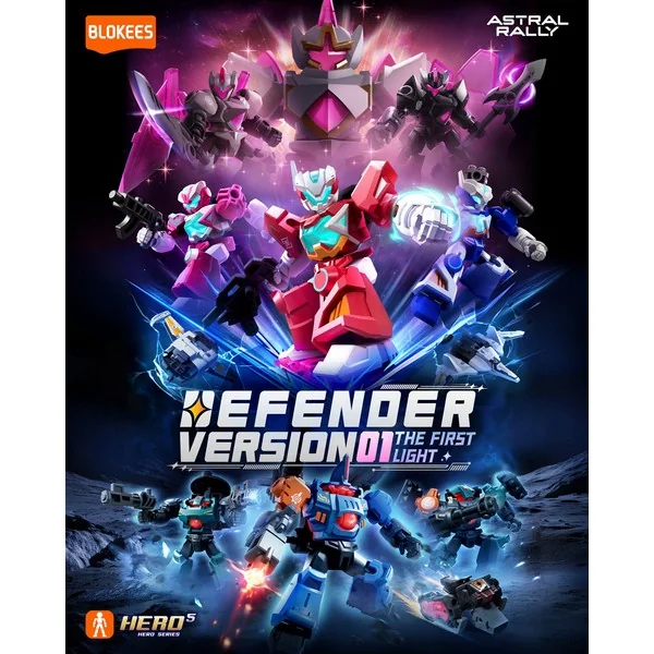(สุ่ม 1 / จาก 16 แบบ) Blokees Astral Rally 75932 Defender Version 01 The First Light 810181535808 (สุ่ม 1 / จาก 16 แบบ) Blokees Astral Rally 75932 Defender Version 01 The First Light 810181535808