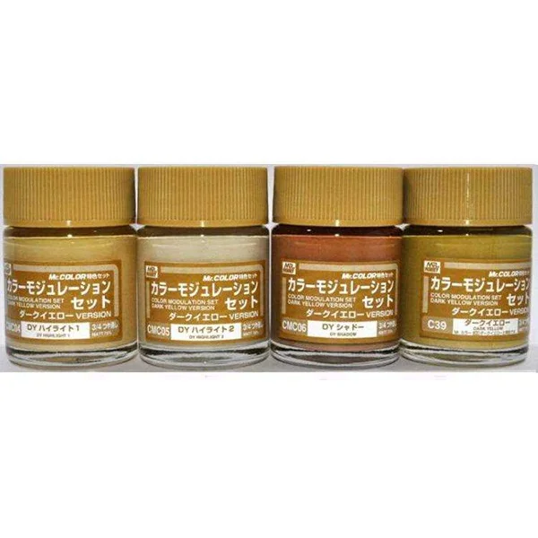 Mr.Hobby Mr.Color CS582 Modulation Set Dark Yellow Version 4973028111293 (สี) Mr.Hobby Mr.Color CS582 Modulation Set Dark Yellow Version 4973028111293 (สี)
