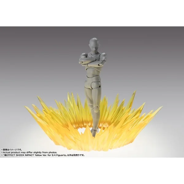 Bandai TAMASHII EFFECT Shock Impact Yellow Ver for S.H.Figuarts 4573102666765 (Effect) Bandai TAMASHII EFFECT Shock Impact Yellow Ver for S.H.Figuarts 4573102666765 (Effect)