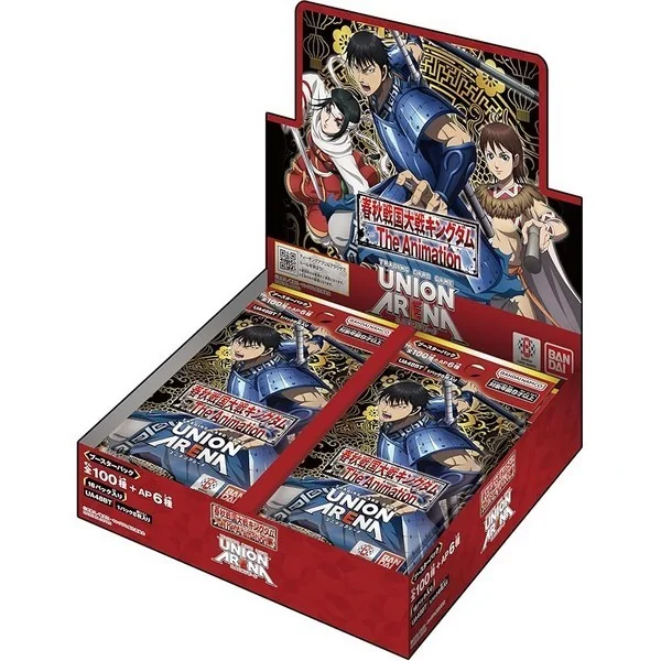 Bandai Union Arena Booster Box UA48BT Kingdom แบบกล่อง (16 ซอง) 4582769922848 (การ์ด)