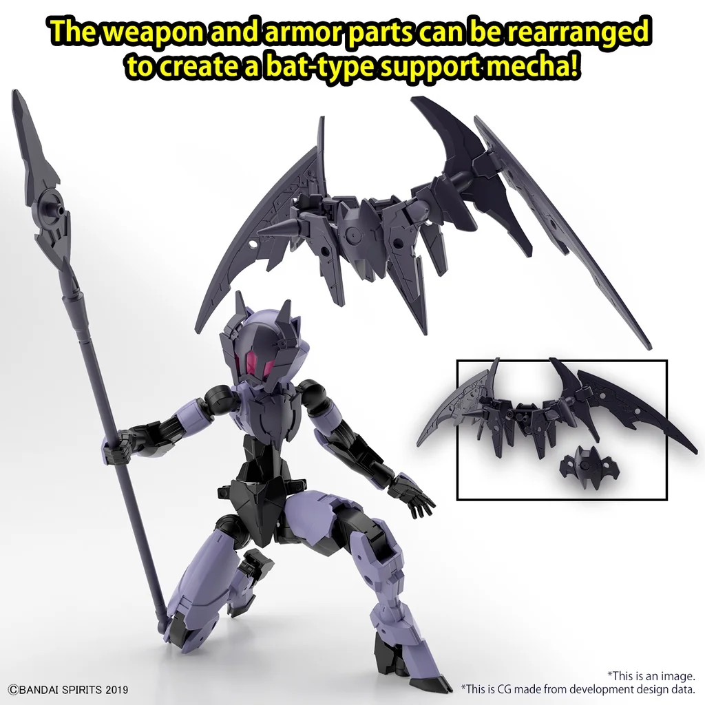 Bandai 30MM EXM-E7r Spinatia (Reaper Type) 4573102640178 (Plastic Model)