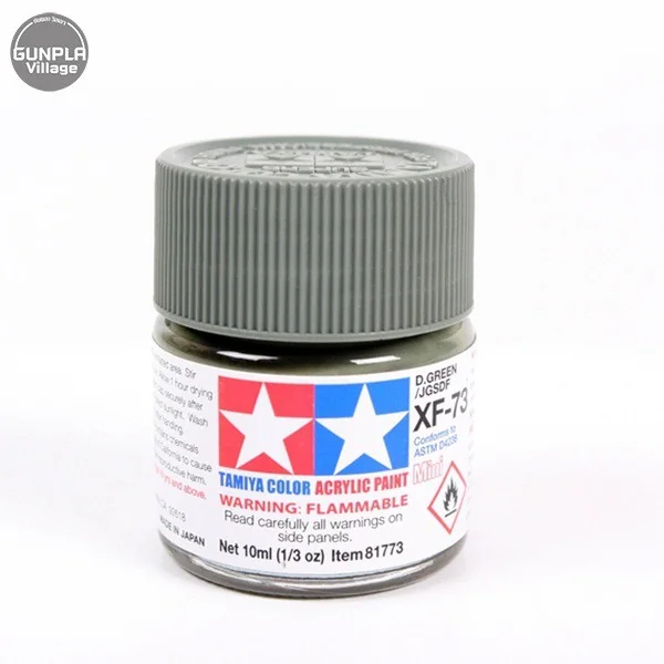 Tamiya 81773 Acrylic Mini XF-73 Dark Green 45035999 (สี) Tamiya 81773 Acrylic Mini XF-73 Dark Green 45035999 (สี)