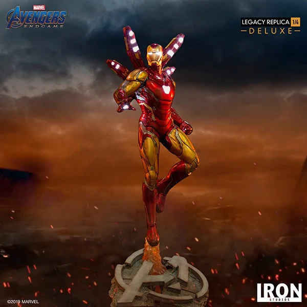 Iron Studios - Iron Man Mk 85 : Avengers Endgame Legacy Replica 1/4 Scale (Deluxe) 606529899783 (Figure)