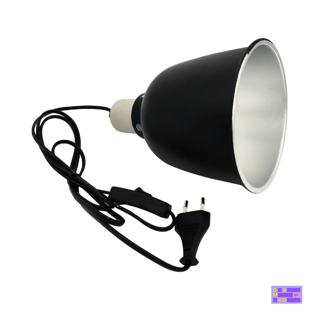 NOMOY PET Deep Lamp Cover 5.5" (On/Off Switch) โคมไฟสัตว์เลี้ยงทรงลึก 5.5 นิ้ว ขั้วเซรามิก E27 สะท้อนแสง UV สูง สำหรับเต่าบก กิ้งก่า สัตว์เลื้อยคลาน NOMOY PET Deep Lamp Cover 5.5" (On/Off Switch) โคมไฟสัตว์เลี้ยงทรงลึก 5.5 นิ้ว ขั้วเซรามิก E27 สะท้อนแสง UV สูง สำหรับเต่าบก กิ้งก่า สัตว์เลื้อยคลาน